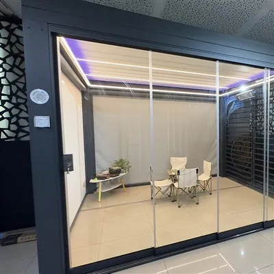 16x16 অ্যালুমিনিয়াম পারগোলা