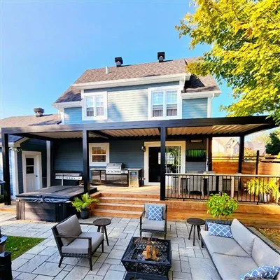 এক্সট্রুড অ্যালুমিনিয়াম পারগোলা