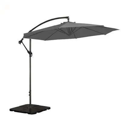 ধূসর ক্যান্টিলিভার ছাতা