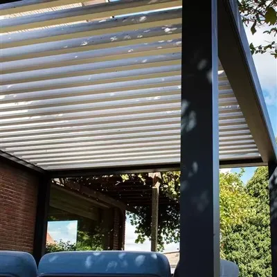 স্থায়ী ধাতু ফ্রেম Gazebo