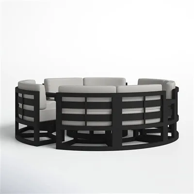 বৃত্তাকার বহিঃপ্রাঙ্গণ পালঙ্ক