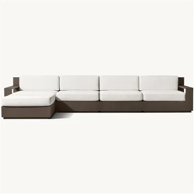 ছোট কোণার প্যাটিও পালঙ্ক