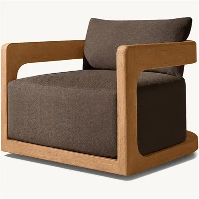 সলিড কাঠ আউটডোর চেয়ার